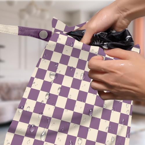 Vbcvbgfh reusable wet dry bag showing waterproof fabric texture