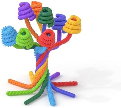 Variety of colorful sensory sticks for anxiety relief