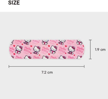 Florian brand Hello Kitty standard size adhesive strips for minor wound care