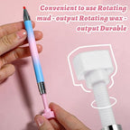 Package contents including two pens and six wax refills