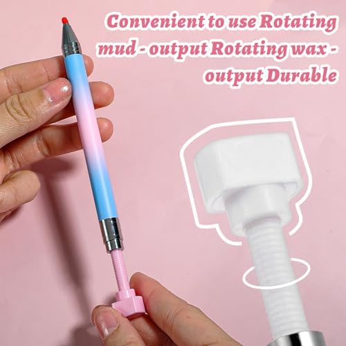 Package contents including two pens and six wax refills