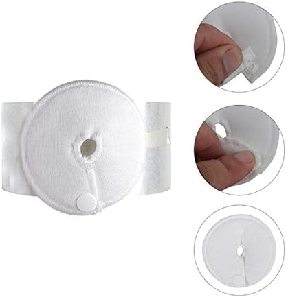 Twelve pack of G tube button holders