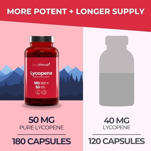 LongLifeNutri 180 vegetarian capsules bottle side view