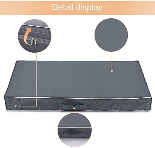Chinchilla 600D Oxford cloth pet bed cover non slip bottom surface demonstration