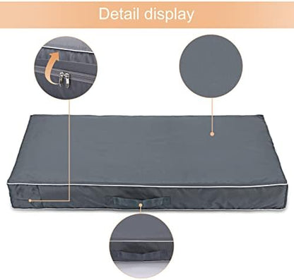 Chinchilla 600D Oxford cloth pet bed cover non slip bottom surface demonstration