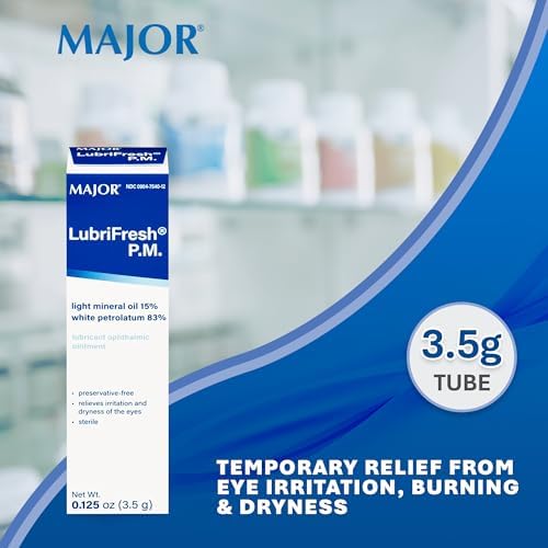 Major Lubricant eye ointment for nighttime dry eye relief