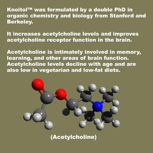 LifeLink Knoitol 100 tablets supplement facts panel