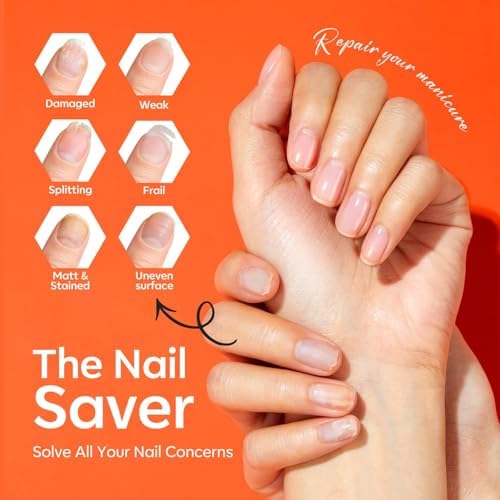 Modelones nail strengthener for damaged nails packaging