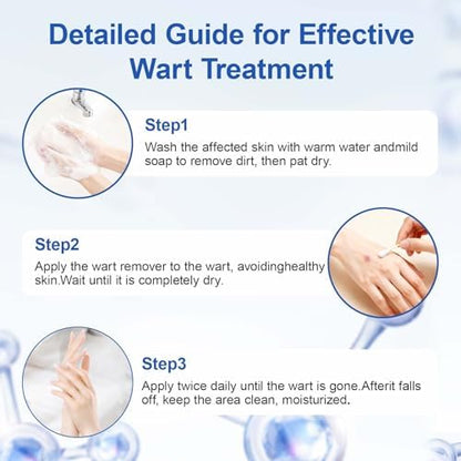 TZEP dasWagen herbal skin tag treatment for hands and body application.