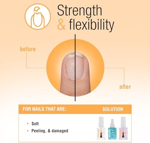 Close up of Nail Tek Formula 2 liquid nail treatment