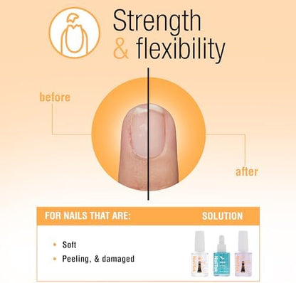 Close up of Nail Tek Formula 2 liquid nail treatment