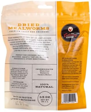 Fluker's chicken treats pouch ingredient details and label