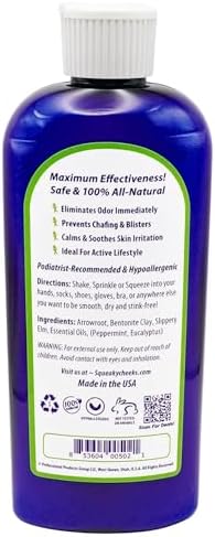 Talc-free body powder for chafing and blister prevention in India