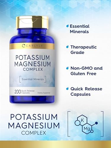 Carlyle essential mineral complex containing potassium citrate and magnesium aspartate