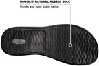 Close up of the two-way stretch knit fabric on the LLSOARSS yoga sling comfort footwear.