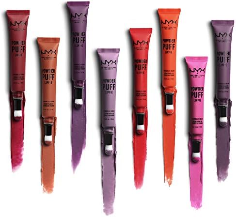 Texture shot of mousse-like red matte liquid lipstick formula
