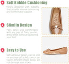 Three pairs of Skyfoot arch insoles displayed for plantar fasciitis relief.