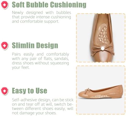 Three pairs of Skyfoot arch insoles displayed for plantar fasciitis relief.