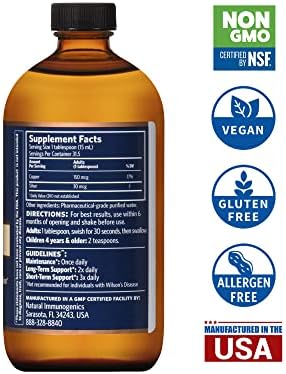 Close up of Sovereign Copper 10 PPM hydrosol bottle cap