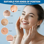 Transparent hydrocolloid wart removal patches on various skin tones.