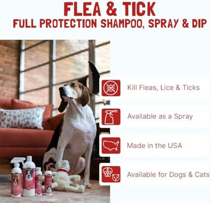 Bio-Groom natural pyrethrin tick repellent shampoo for dogs and cats