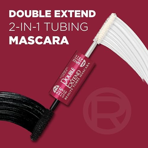 Smudge-proof tubing mascara lasting all day without flaking