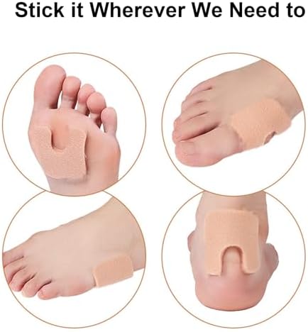 Comparison of 0.2 inch thick felt pads against standard shoe liners for cushioning.