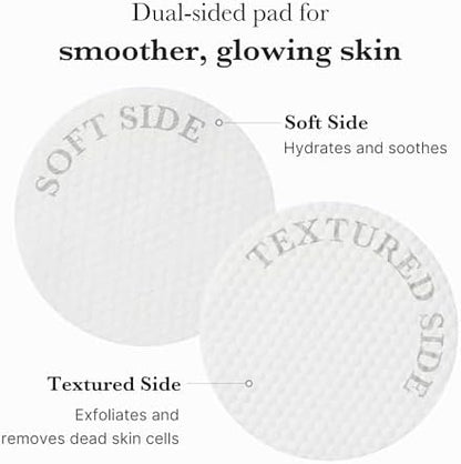 Daily chemical peel pads for deep cleansing and hydration