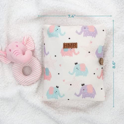 Close up of Hamur Home diaper bag organizer material and stitching