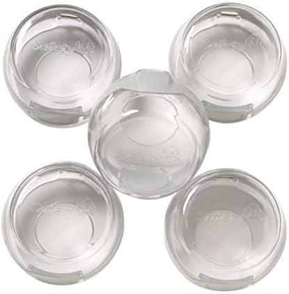 Safety 1st Child Proof Stove Knob Covers, Clear View Stove Knob Safety Covers (Set of 5) - Image 7