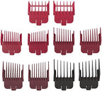 Remington grooming kit showing standard guide combs and accessories