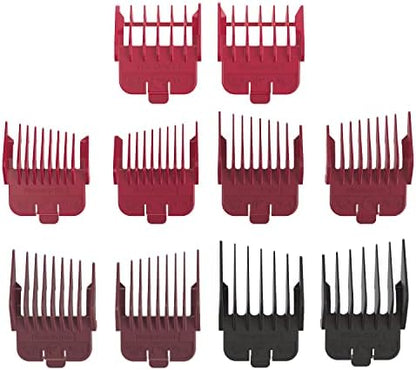 Close-up view of the Remington hair clipper adjustable side taper lever for precise blending control.