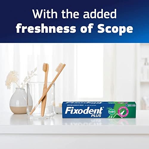 Multi-month supply of Fixodent denture cream 8 pack value for daily use