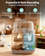 Fragrance free descaler tablets for baby appliance maintenance