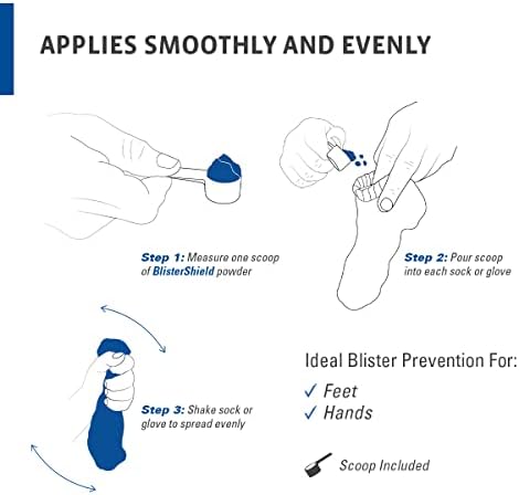 Sweatproof and waterproof foot powder for hikers and runners in India