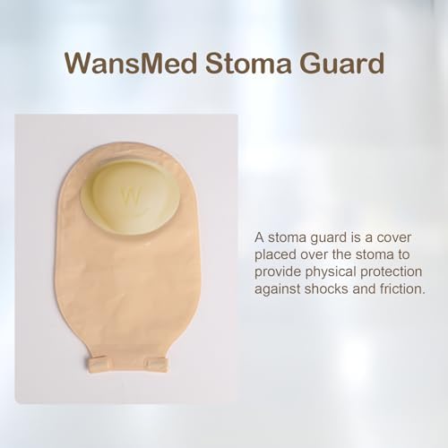 Wansmed Stoma Guard showing velcro attachment mechanism