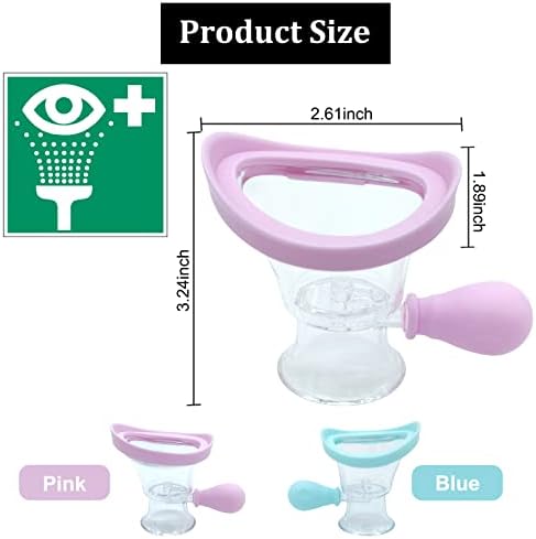 Two pieces of eye wash bath kit for soothing tired eyes