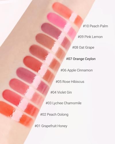 THESAEM Saemmy's Ade Shot Tint - Korean Lip Tint, Water Gel Lip Stain with Plump Glowy Moisturizing Finish, Buildable Radiant Gloss, Long-Lasting Comfort, 0.1 fl.oz. (08 Oat Grape) - Image 6