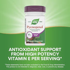 Natures Way Pycnogenol dietary supplement box and bottle display