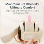 Breathable mesh fabric detail of Corstae safety cushion