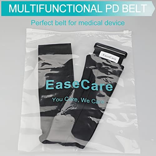 EaseCare large size dialysis belt unfolded to show the full adjustable length of thirty-six to fifty inches.