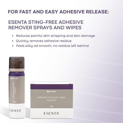 Authentic imported ConvaTec ESENTA adhesive remover for ostomy patients