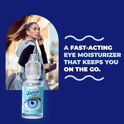 Splash Tears electrolyte enriched eye drops for digital eye strain