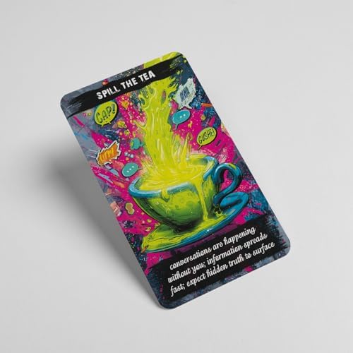 Sishui modern oracle cards held in hand showcasing the thick four hundred GSM cardstock quality