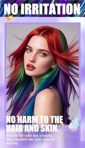 Miescher hair color comb packaging and product design