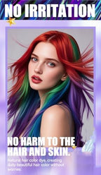 Miescher hair color comb packaging and product design