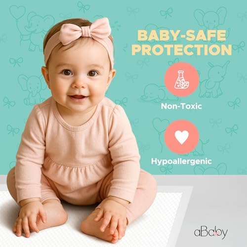 Ababy Refresh changing pad unfolded showing 24 by 18 inch size