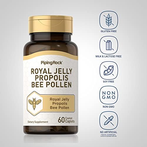 Piping Rock royal jelly propolis bee pollen ingredient list details