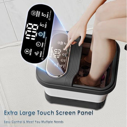 Ranjova electric foot spa drain hole and convenience features