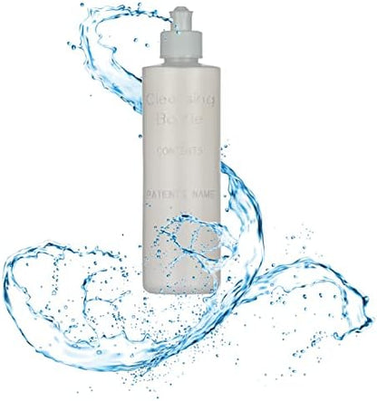 Postpartum peri wash bottle with 8 ounce measurement markings for precise liquid levels
